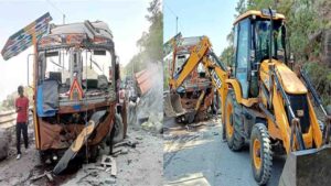 Chamba Road Accident: चम्बा में मौत को छूकर लौटे पिता-पुत्र: सीमेंट से लदे ट्रक के उड़े परखच्चे, धमाके की आवाज सुन दौड़े लोग