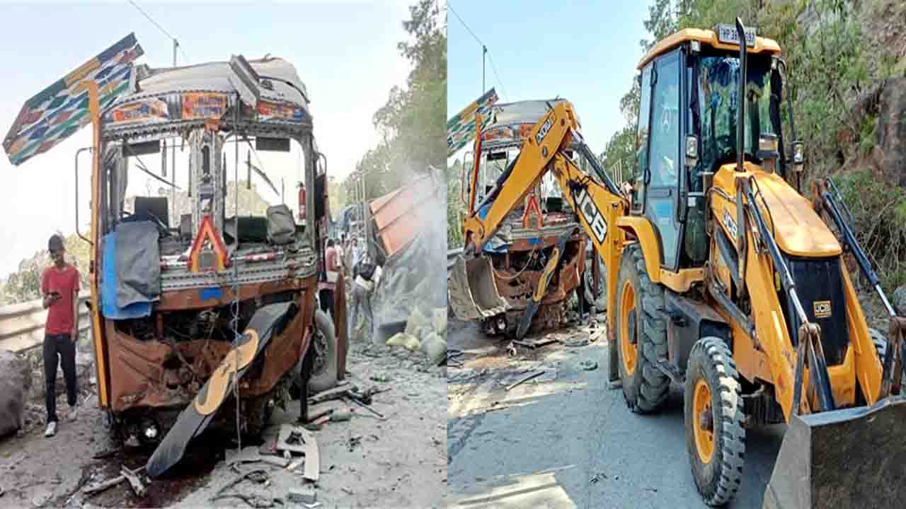 Chamba Road Accident: चम्बा में मौत को छूकर लौटे पिता-पुत्र: सीमेंट से लदे ट्रक के उड़े परखच्चे, धमाके की आवाज सुन दौड़े लोग