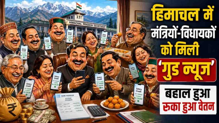 Himachal News: Himachal MLA Salary News