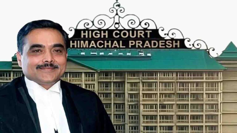 Himachal Pradesh High Court Decision Justice Sandeep Sharma judgment