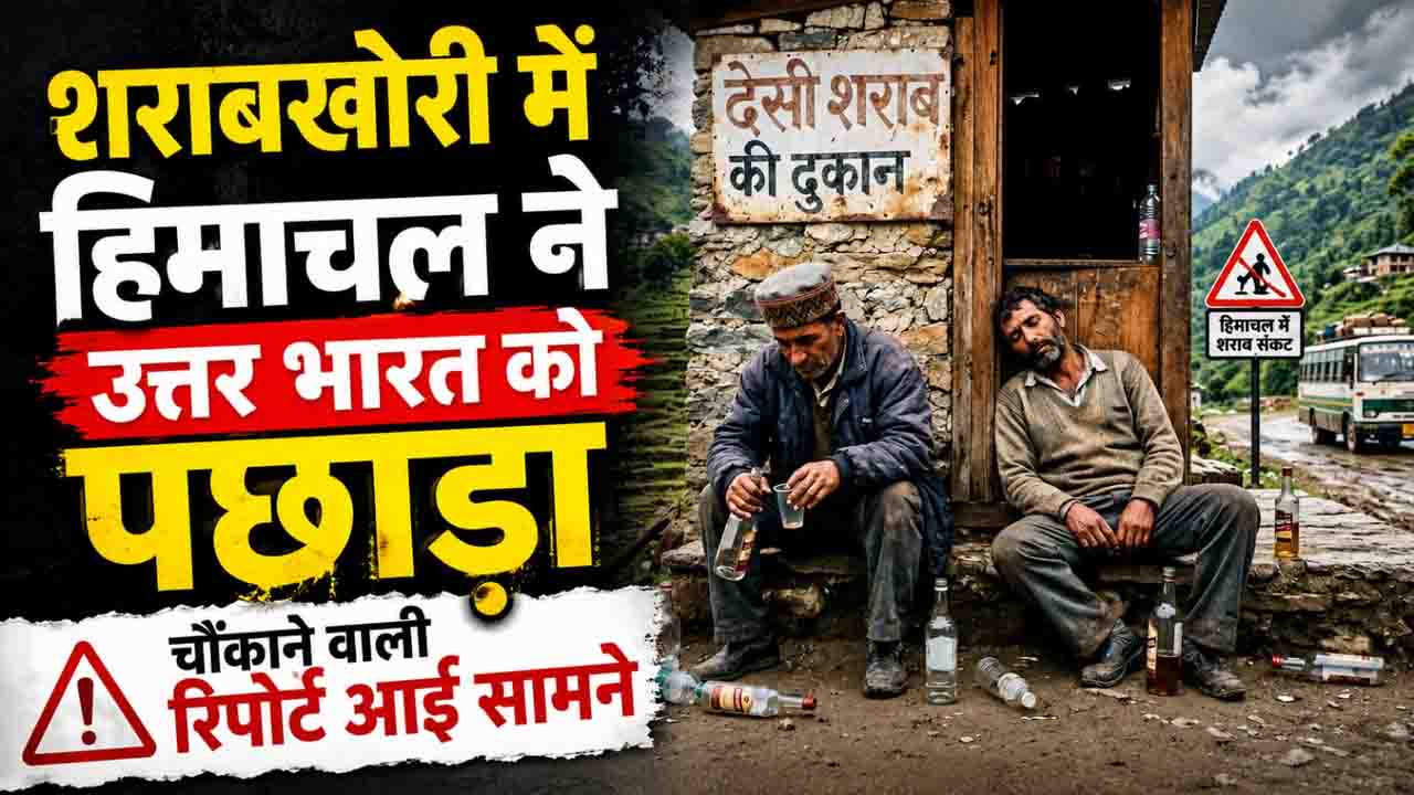 NFHS 6 Report Himachal: शराबखोरी में हिमाचल ने उत्तर भारत को पछाड़ा, चौंकाने वाली रिपोर्ट आई सामने