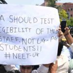 पीएम मोदी बोले- सामूहिक रूप से वैश्विक एजेंडे को आकार देने पर सहमत 1 NEET-UG री-एग्जाम पेपर लीक के दावे ‘झूठे और फर्जी’, भ्रम फैलाने वाले रैकेट पर होगी सख्त कानूनी कार्रवाई: NTA