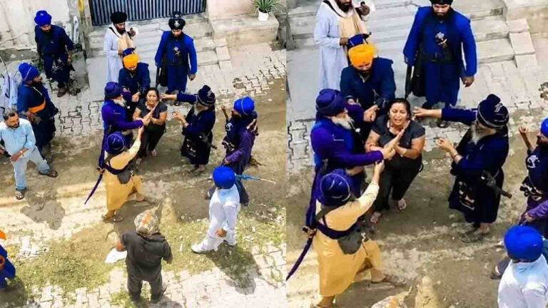 HOME 1 Patiala Nihang Assault: पटियाला में सरेआम गुंडागर्दी, निहंगों ने घर में घुसकर महिला को बेरहमी से पीटा