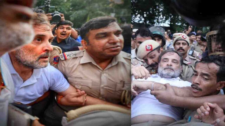HOME 1 Rahul Gandhi Detained: 'शिक्षा मंत्री का इस्तीफा चाहिए...' PM आवास के बाहर डटे खड़गे और राहुल गांधी, दिल्ली पुलिस ने प्रियंका संग किया डिटेन!