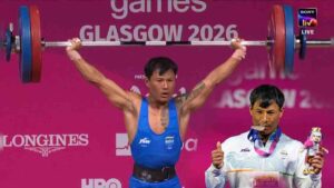 Commonwealth Games 2026: मणिपुर के लाल ऋषिकांता ने बनाया नया 'गेम्स रिकॉर्ड', भारत की झोली में डाला सिल्वर