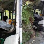 HRTC Bus Accident Kullu: कुल्लू-ब्यासर मार्ग पर ब्रेक फेल होने से पहाड़ी से टकराई HRTC बस, 40 महिलाएं घायल
