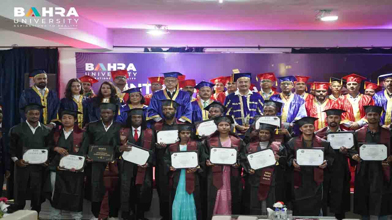 Bahra University Convocation 2026: बाहरा विश्वविद्यालय में इंटरनेशनल विद्यार्थियों का दीक्षांत समारोह-2026 आयोजित