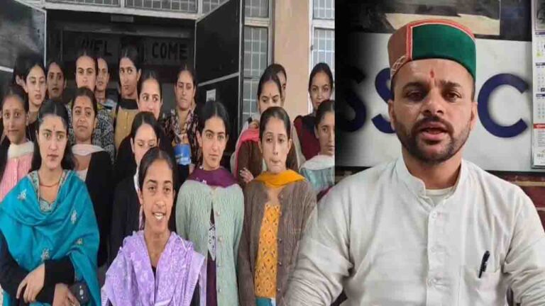 Sirmour News: हरिपुरधार कॉलेज में 2 प्रोफेसरों का तबादला रद्द, छात्रों ने MLA विनय कुमार का जताया आभार