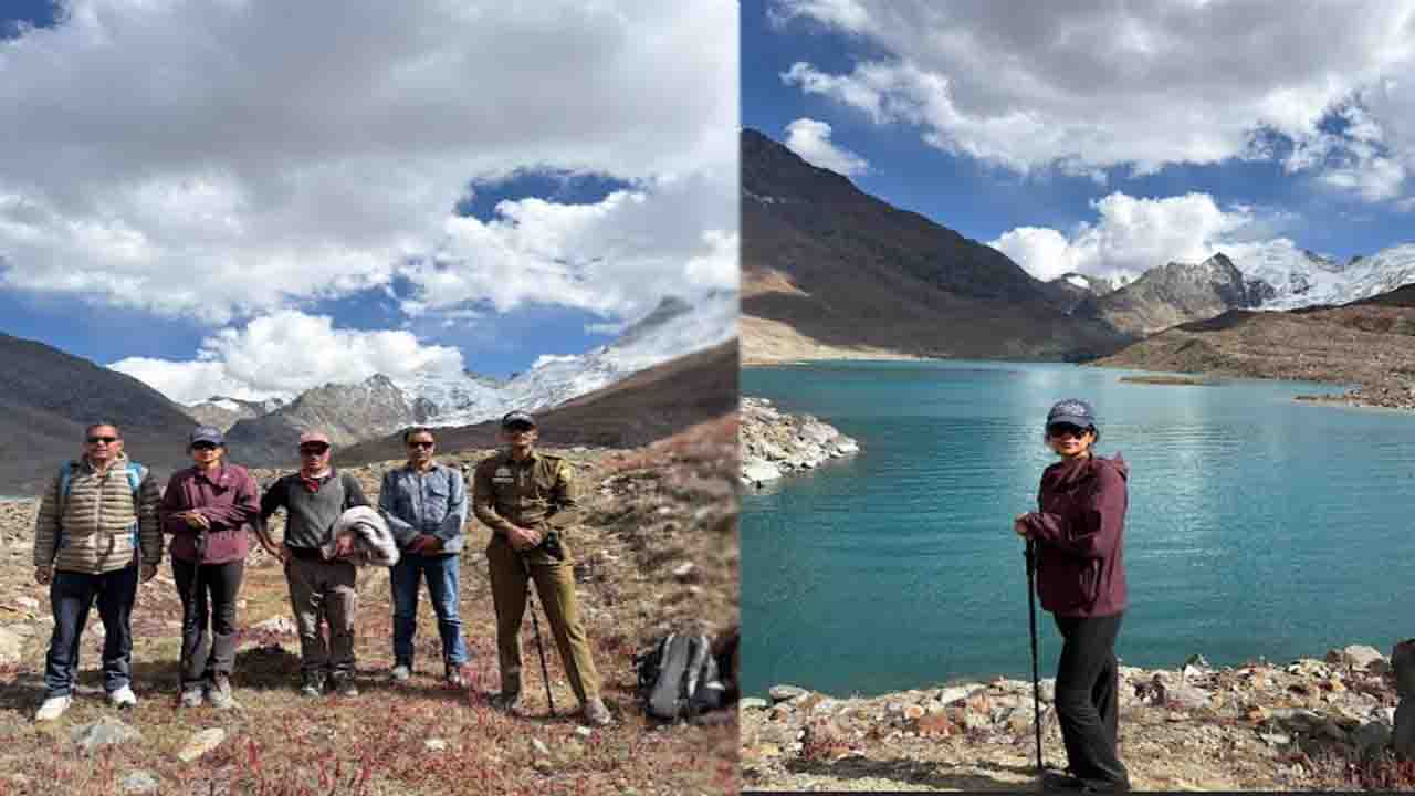 Ghepan Lake Lahaul Spiti: Can cause devastation in 5 minutes, DC inspected.