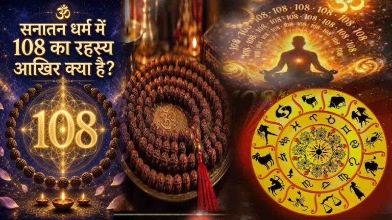 Spiritual Facts: जानिए! सनातन धर्म में 108 संख्या को क्यों माना जाता है इतना महत्वपूर्ण..?