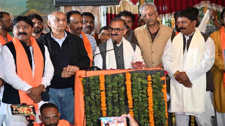 Shimla News: CM सुक्खू ने शिमला में शुरू की वाल्मीकि आवास योजना, घर निर्माण के लिए 3 लाख देगी हिमाचल सरकार