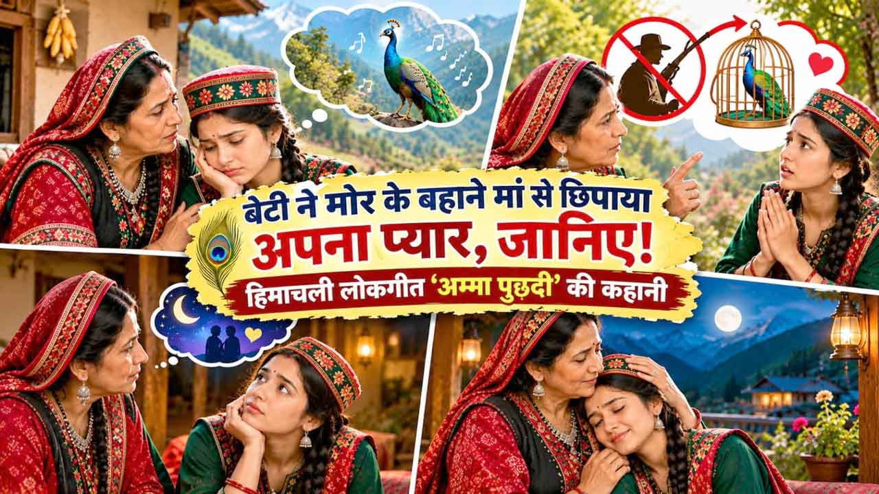 Song Amma Puchdi Meaning: बेटी ने मोर के बहाने मां से छिपाया अपना प्यार, जानिए! हिमाचली लोकगीत ‘अम्मा पुछदी’ की कहानी